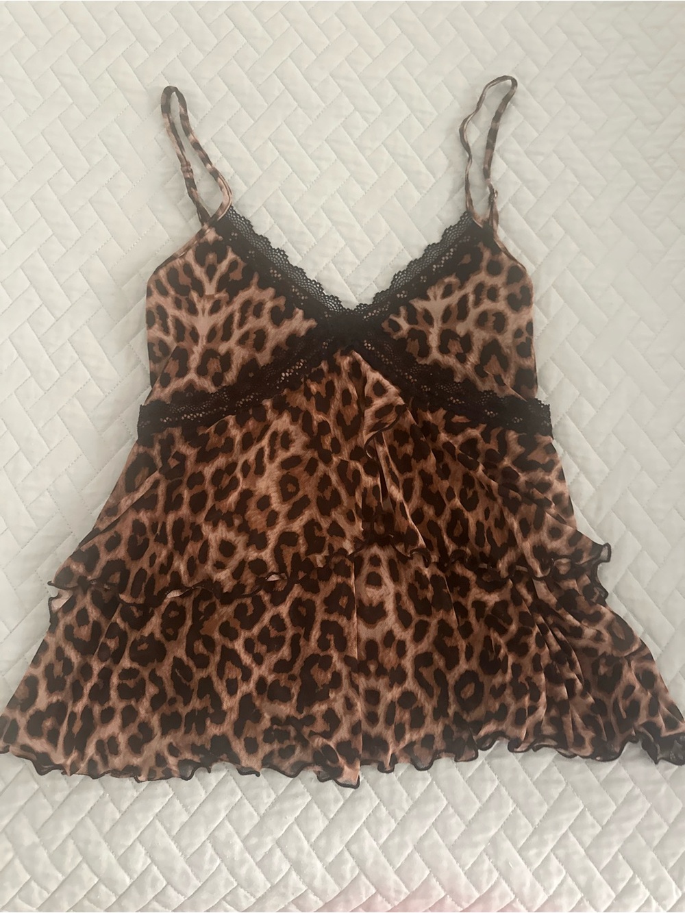 Cheetah Flyaway Top
